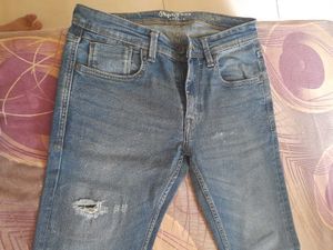 Pepe Jeans Distressed Denim Jean