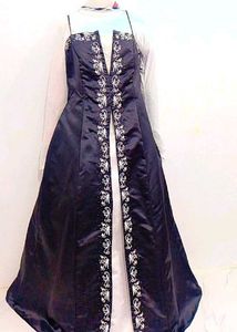 Elegant Embellished black gown