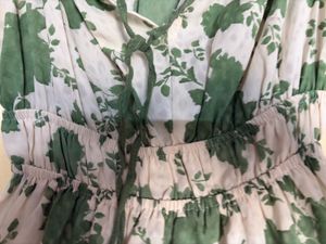 Chic Floral Print Midi Dress
