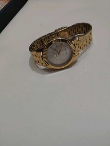Timex Ladies' Gold-Tone Watch