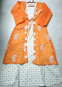 Long Kurti With Shrug