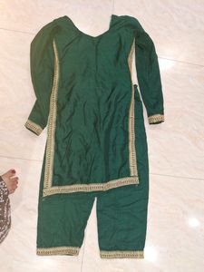 Beautiful Green Kurti Panit