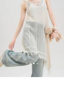 Sheer Knit Tunic Top