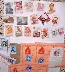 24 Vintage Indian PERSONALITIES  Stamps Collection