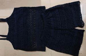 Boho Lace Shorts and top
