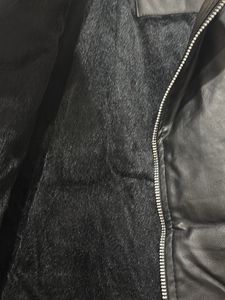 Stylish Black Faux Leather Jacket