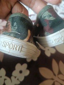 Camouflage Slip-On Sneakers