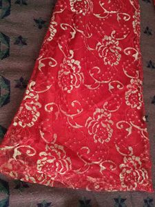 Chatpata Beautiful  Y2k Red Palazzo Pants
