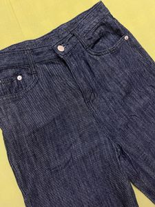 Wide Leg Denim Pants