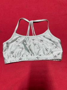 Star Print Sports Bra