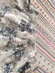Balloon Style Boat Neck Beautiful Top