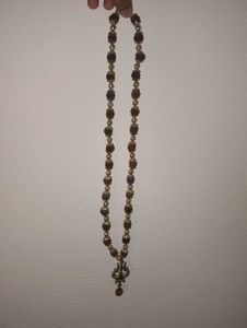 Rudraksha Mala with Trident Pendant