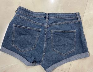 Classic HnM Blue Denim Shorts