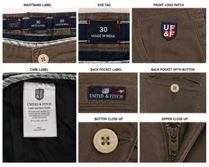 United &amp; Fitch Original Brown Slim Fit jeans