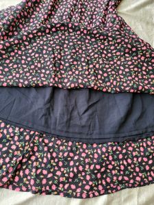 Floral Sleeveless Fit &amp; Flare Dress