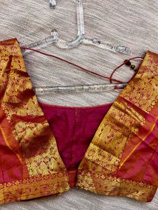Tarun Tahiliani Designer Pink Blouse (No Tag)