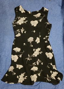 Black Floral Dress