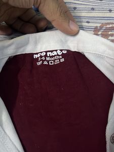 Baby Romper with shrug attached