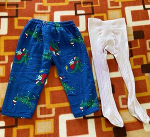 Warm Pants & Tights Set 2 years