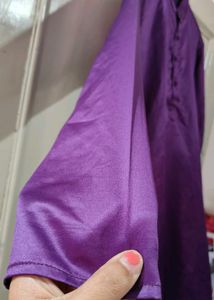 Purple 🟣 Kurta With Pajama