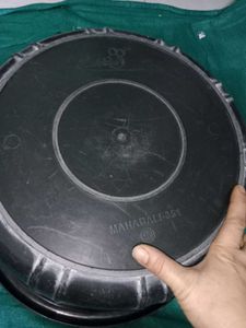 Large Black Plastic Bucket