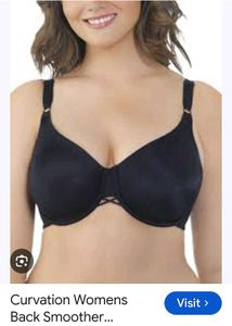 curvation Comfortable Black Bra