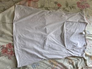 white square neck top
