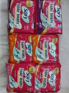 SOFY sanitary Ultra Slim Pads Combo Of 6 Packs