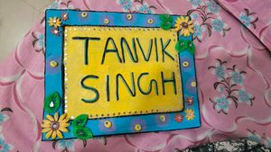 Customizable Name Plate for Home