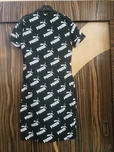 Puma All Over Print above knee Short Dress