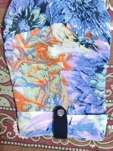Floral Print Sheer Blouse