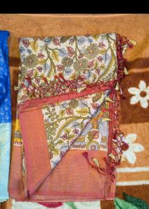 Beautiful Kalamkari Silk Saree