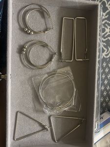 hooks earrings set of 4
