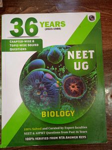 NEET UG Biology PYQs: 36 Years Solved Questions