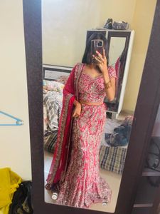 Heavy work lehenga