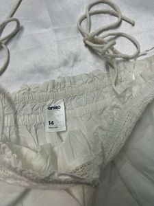 Pretty Tie-Strap Summer Top