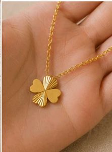 Gold Clover Necklace