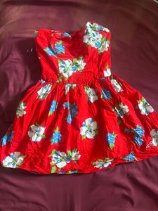 strapless dress