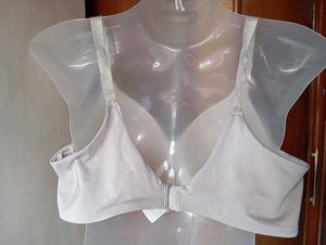 Elegant satin bra with snake print trim