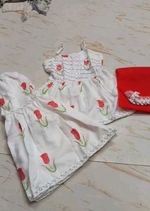 4-6 year Kids Ethnic Wear Sharara Set