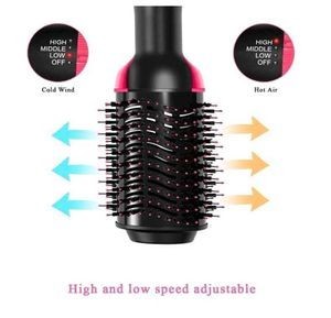 2-in-1 Hot Air Brush Hair Dryer &amp; Styler | Hai