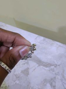 Oxidized Silver Peacock Jhumka Earrings