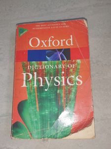 Oxford dictionary of physics