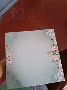 Floral Decorative Photo .Frame