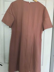 Wardrobe By Westside Blush Pink Ruffle Dress