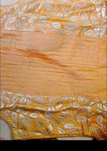 bust 36 Elegant Yellow Ethnic Gown