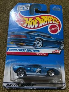 Hot Wheels 1999 First Editions Ford GT-40 #16/26 D