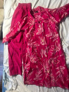 Vibrant Floral Print Co-ord Set
