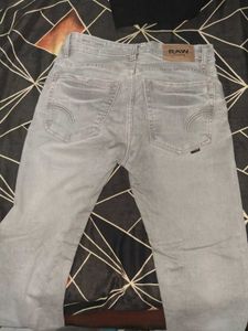 Stylish Grey Denim Jeans