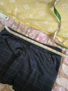 Chic Plaid High-Waisted Shorts
